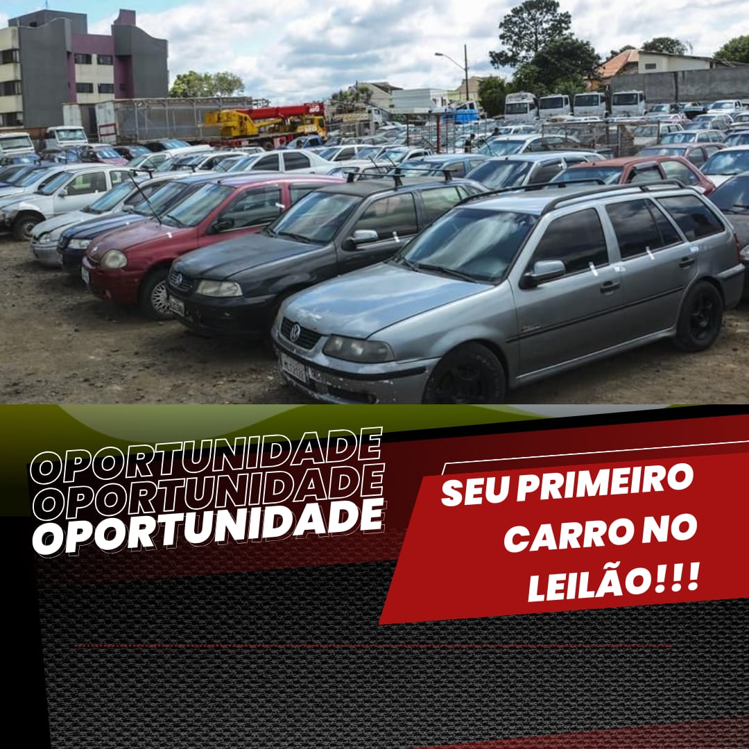 COMPRE SEU PRIMEIRO CARRO NO LEILÃO E ECONOMIZE ATÉ 70%