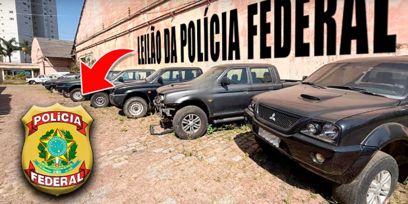 LEILÃO DAS PICAPES DA POLÍCIA FEDERAL